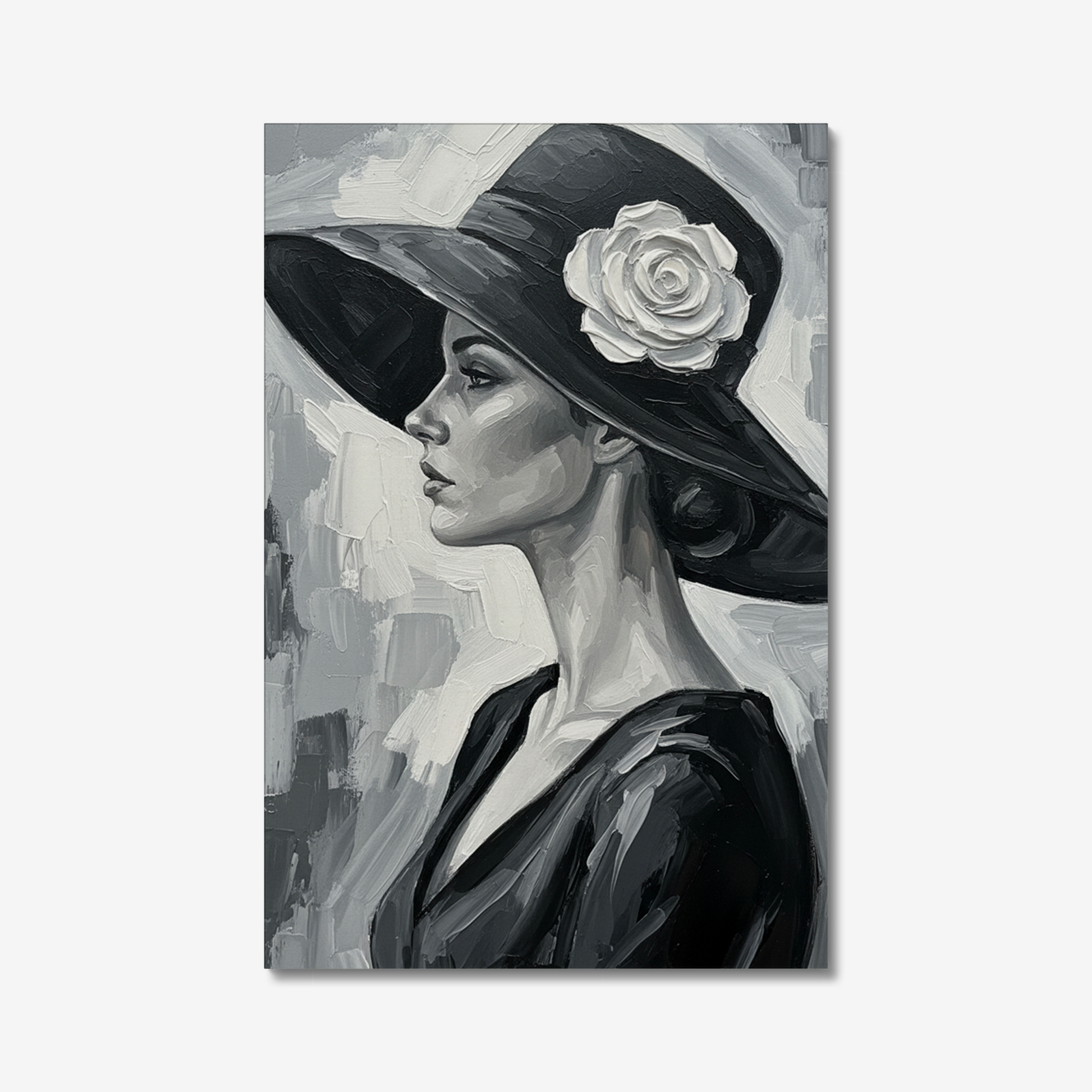 The Ash, stretched canvas, front view