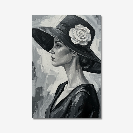 The Ash, stretched canvas, front view