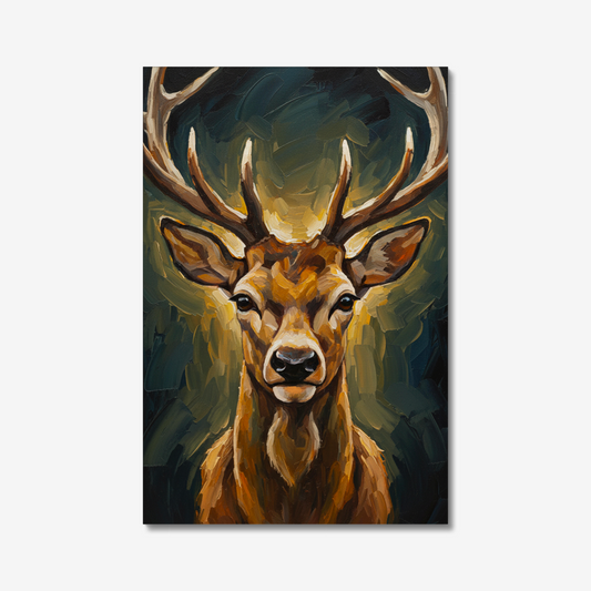 The Monarch, stretched canvas, front view