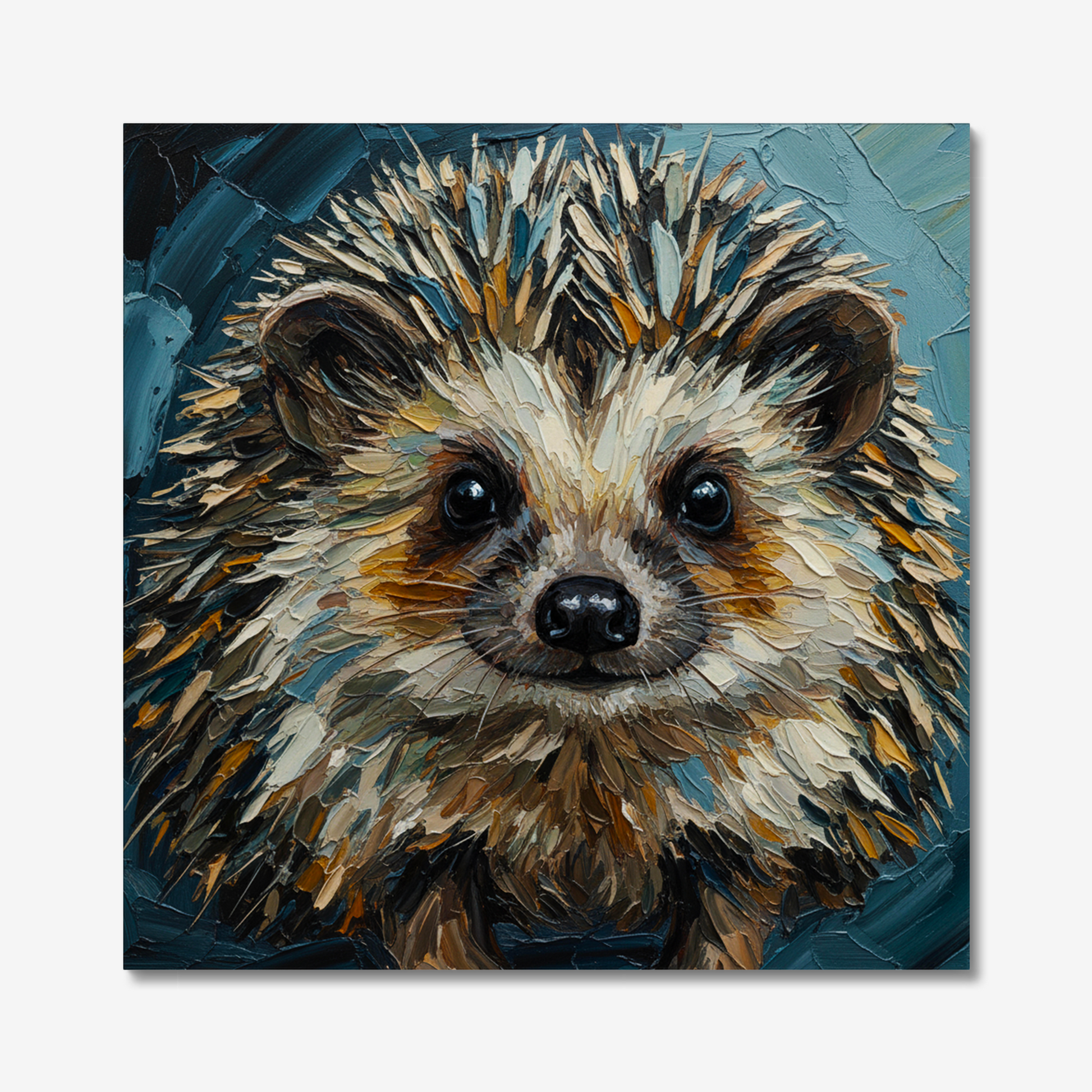 The Forager, stretched canvas, front view