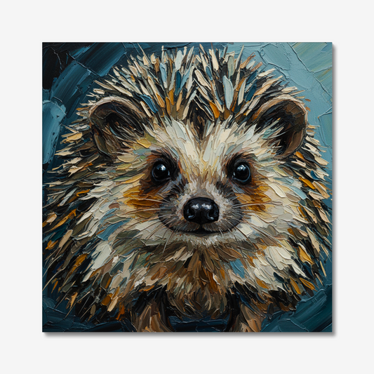 The Forager, stretched canvas, front view