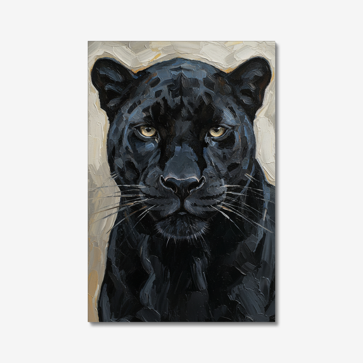 The Silence, stretched canvas, front view