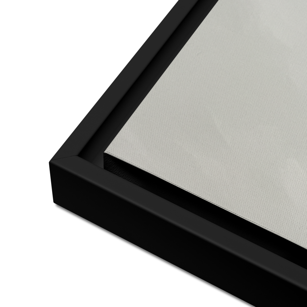 Float frame corner detail